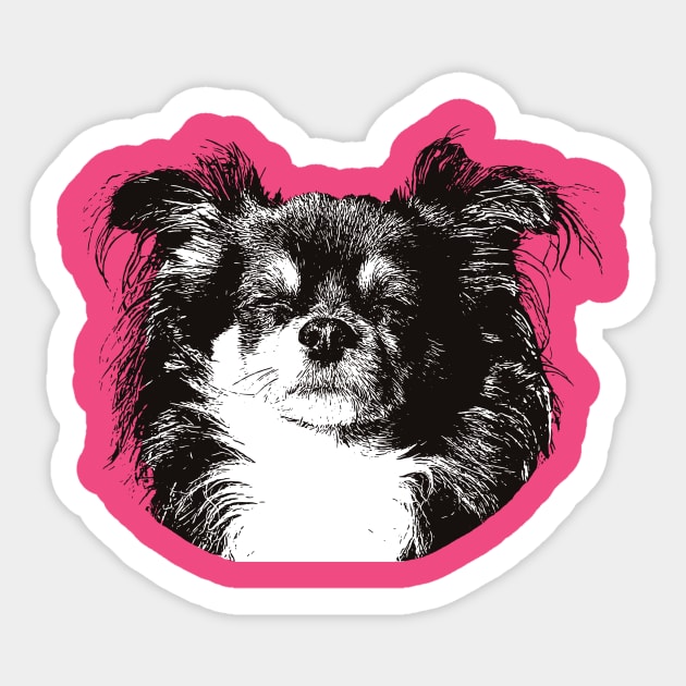 Chihuahua - Chihuahua Christmas Gifts Sticker by DoggyStyles